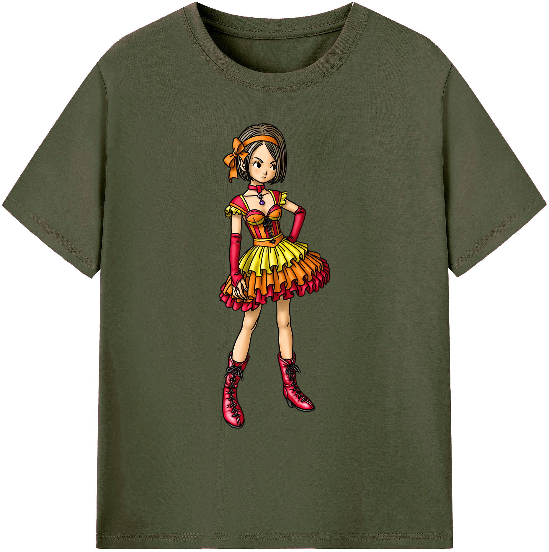 （画像用） ドラゴンクエスト Doragon Kuesuto Dragon Quest 綿100％ メンズ半袖Tシャツ｜肌触りやわらか＆通気性